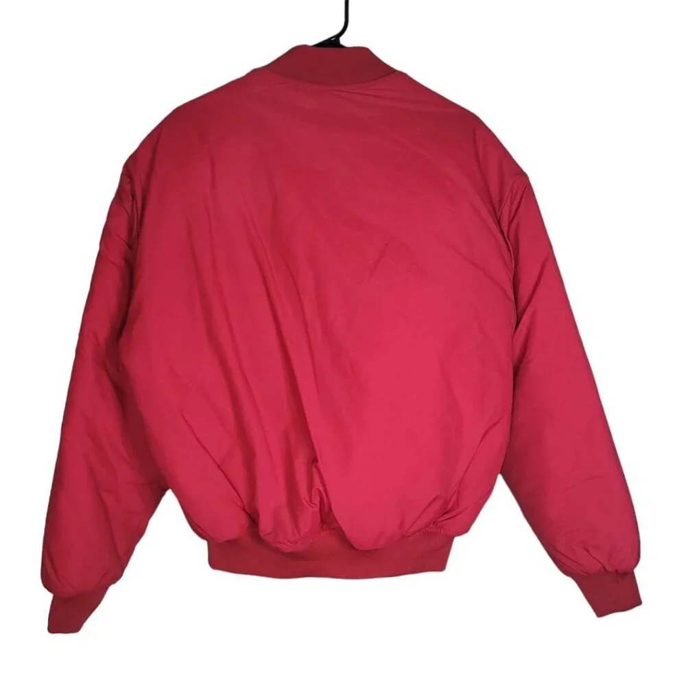 Chicago‎ Bulls Swingster Red Jacket Coat Varsity Mens Medium